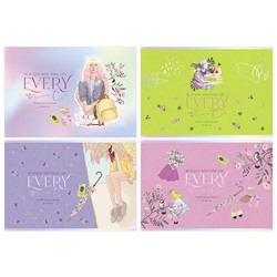 Альбом для рисования 20л., А4, на скрепке BG "Every minute", эконом