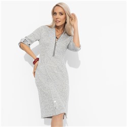 Платье с карманами, Платье, которое говорит за тебя (серое)