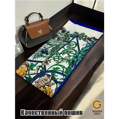 Платок шелковый большой "Парижанка" Арт 2428/39