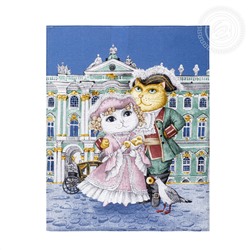 Набор из 3-х кухонных полотенец Променад