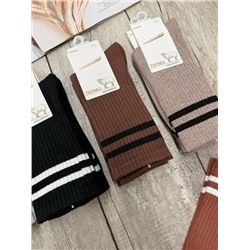 Носки женские Качества супер кашемир Размер 36-41 Пачка 5 пар Цена 300₽