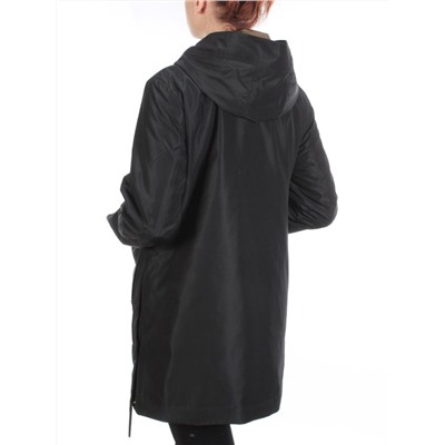 2192 BLACK Куртка демисезонная женская Parten (50 гр. синтепон)