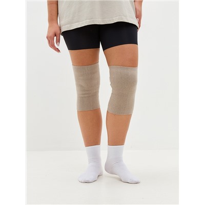 Налокотник / Наколенник эластичный согревающий «Зима+Лето» из собачьей шерсти и хлопка