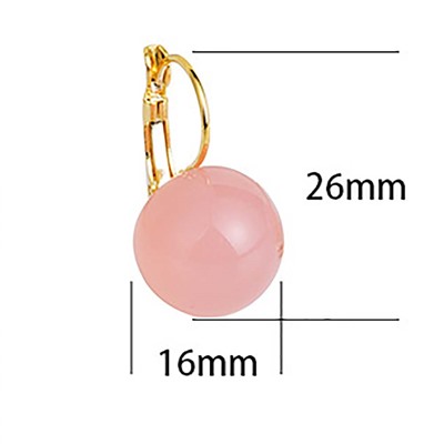 Серьги с английским замком арт. 13 4546 (id 286008)