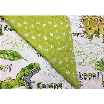 Покрывало стеганое из поплина Эра динозавров Текс-Дизайн