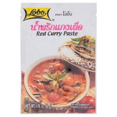 Паста для красного карри Lobo 50гр
