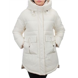 3335 MILK WHITE Куртка зимняя облегченная женская (150 гр. холлофайбер)