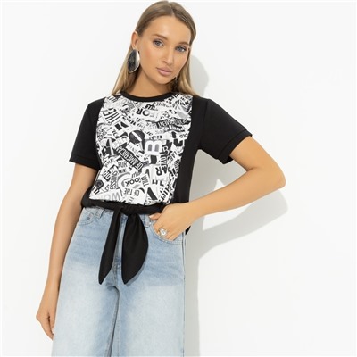 Футболка с декоративными завязками, Икона момента