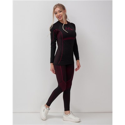 Комплект женского термобелья розового цвета 2120R