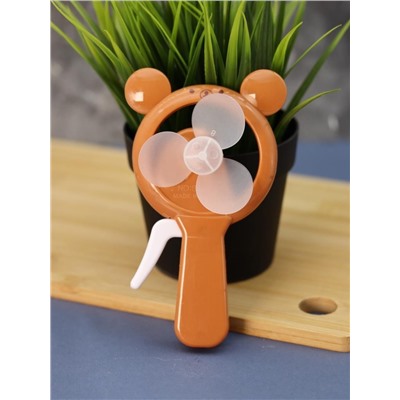 Портативный механический ручной вентилятор «Mini beer», mix, шоу-бокс 24 шт.