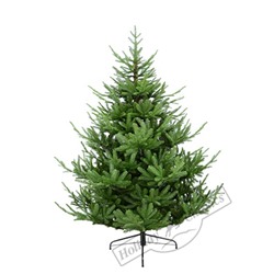 Ель "Эдит" зеленая хвоя PE+PVC (500 LED огней) h=2,10 м d= 1,42 м