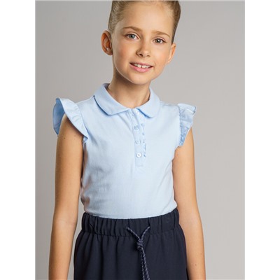 Футболка-поло для девочки