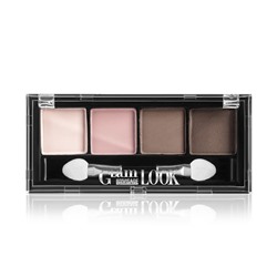 LUX-VISAGE Тени для век 4-х цв."Glam Look" №01