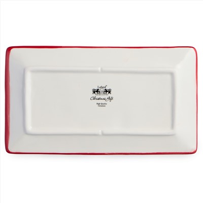 БЛЮДО СЕРВИРОВОЧНОЕ КОЛЛЕКЦИЯ "CHRISTMAS GIFT" 24*13,5*9,5 СМ