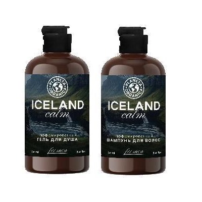 PO MEN Подарочный набор ICELAND CALM