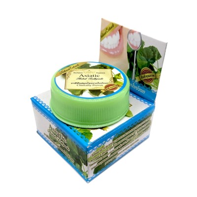 Зубная паста отбеливающая травяная с экстрактом Центеллы Rochjana, 30 гр. Таиланд