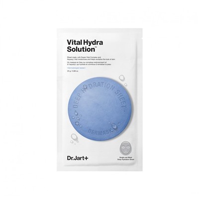 Dr. Jart+ Water Deep Hydration Sheet  Лист глубокой гидратации воды