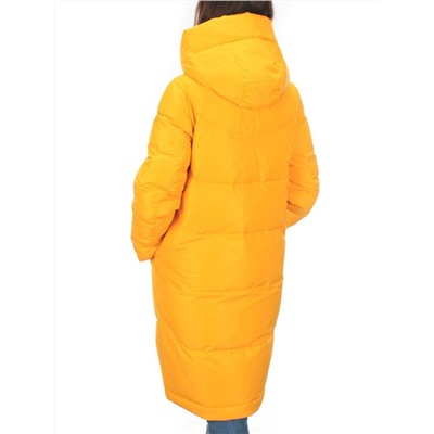 M-2258 YELLOW Пальто зимнее женское MEAJIATEER (био-пух)