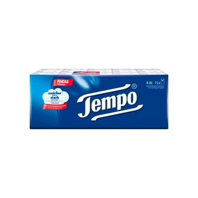 Tempo Носовой платок 15x10St, 150 шт