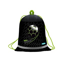 Мешок для обуви 1 отделение Först "Street Football", 360*460мм, вентиляционная сеточка, светоотражающая полоса