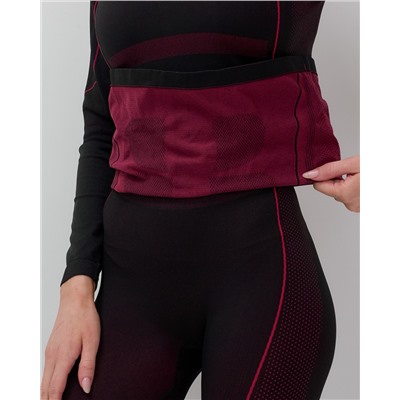 Комплект женского термобелья розового цвета 2120R