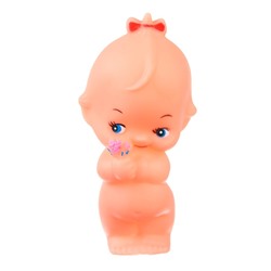 Резиновая игрушка для ванны Крошка Я «Девочка», с пищалкой, 1 шт.