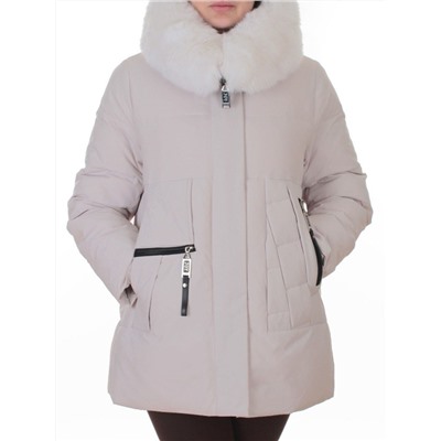 M-M02 MILK Куртка зимняя женская (200 гр. холлофайбер)