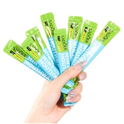 Ополаскиватель для полости рта со вкусом мяты Sadoer, 1 стик 10 мл.