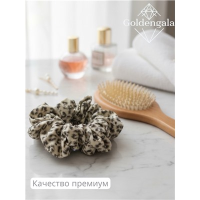 Резинка для волос объемная леопардовая Арт:Р17А/003