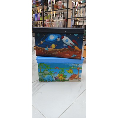 Коробка-пуф для хранения игрушек 60*30*35 (3454)
