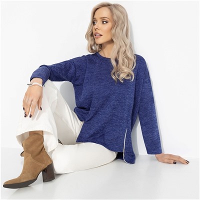 Свитшот с молниями, Городской драйв (синий)