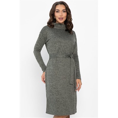 Платье В ритме мегаполиса (зеленое) П14059-33М