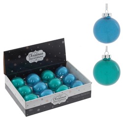 GAEM Набор из 12шт Украшение новогоднее "Шар", D 10 см, L44 W34 H10,5 см