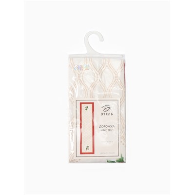 Дорожка Этель Christmas wreath« 40×149 см, 100% хлопок, саржа 190 г/м²