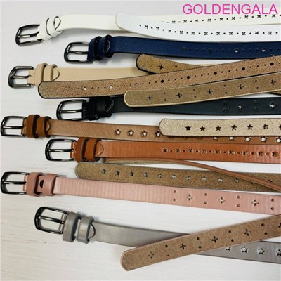 Ремень женский из экокожи 115 см Р21 тип 6