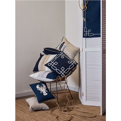 Подушка декоративная Navy lobster из коллекции Sea treasures, 30х45 см