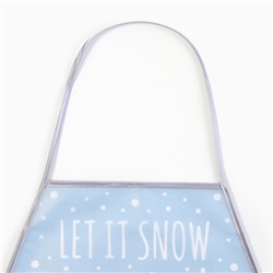 Фартук детский для творчества "Этель" "Let it snow", 49 х 39 см, 100% п/э