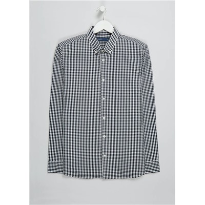 Long Sleeve Gingham Shirt