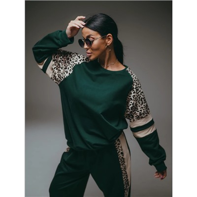 Костюм Хлоя изумруд Лт