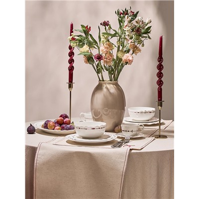 Салфетка под приборы Fancy Bows бежевого цвета из коллекции Essential, 35х45 см