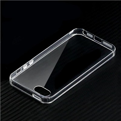 Чехол силиконовый прозрачный iPhone 5/5S