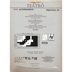 Чулки классические, Teatro, Prestige 20 aut. оптом