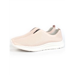 03-YD19-2D LT. PINK Полуботинки спортивные женские (натуральная кожа)
