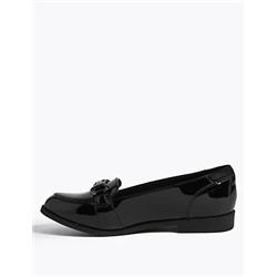 Kids Patent Leather Slip On Loafers (13 Small - 7 Large)
