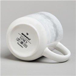 НАБОР КРУЖЕК BRONCO "DAILY" 4 ШТ. 350 МЛ СЕРЫЙ