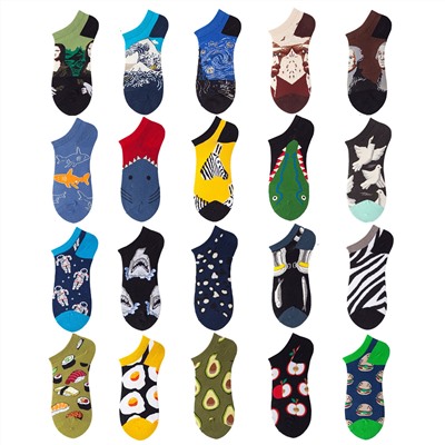 Tide, summer trend thin socks, absorbs sweat and smell