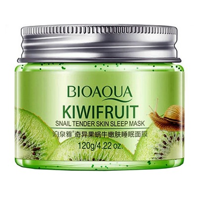 Ночная маска для лица Bioaqua Kiwifruit Snail Tender Skin Sleep Mask Киви 120 g