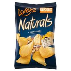 Картоф.чипсы Naturals с пармезаном 100гр.1/25