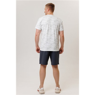 Мужской костюм с шортами 2268 / Серый