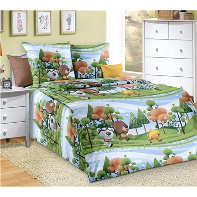 КПБ Медвежата перкаль яселька Текс-Дизайн